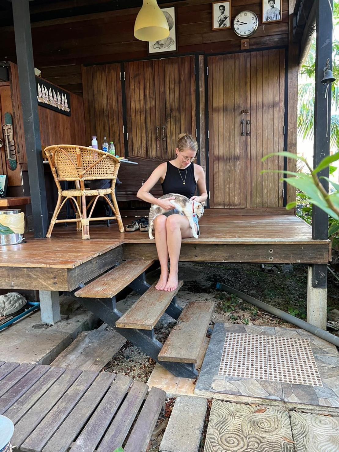 ครูหนูบ้านพัก แหลมงอบ Krunou Baanpak Trat Dış mekan fotoğraf